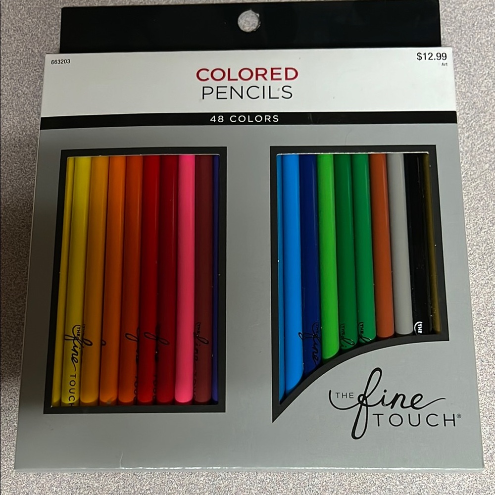 48 colors colored pencils from Hobby Lobby. New never opened!